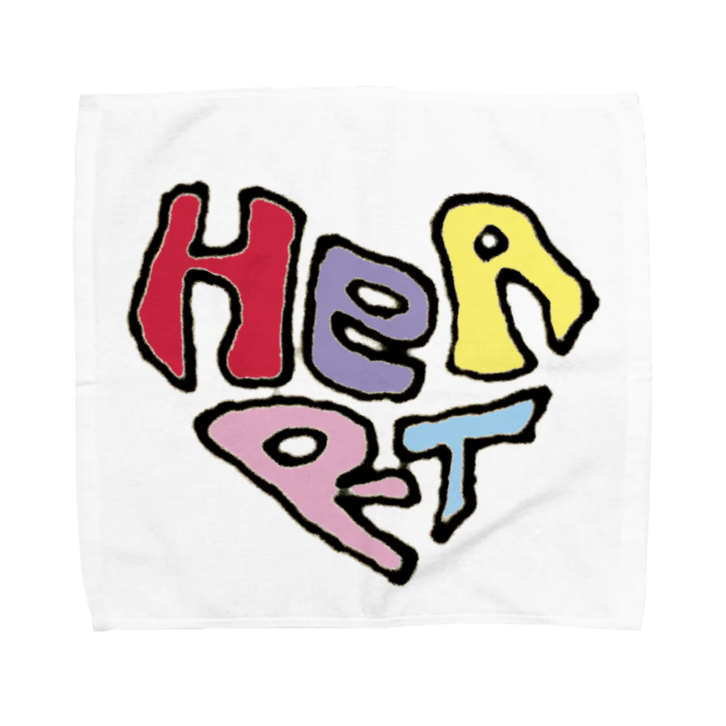 maplesのHEART Towel Handkerchief