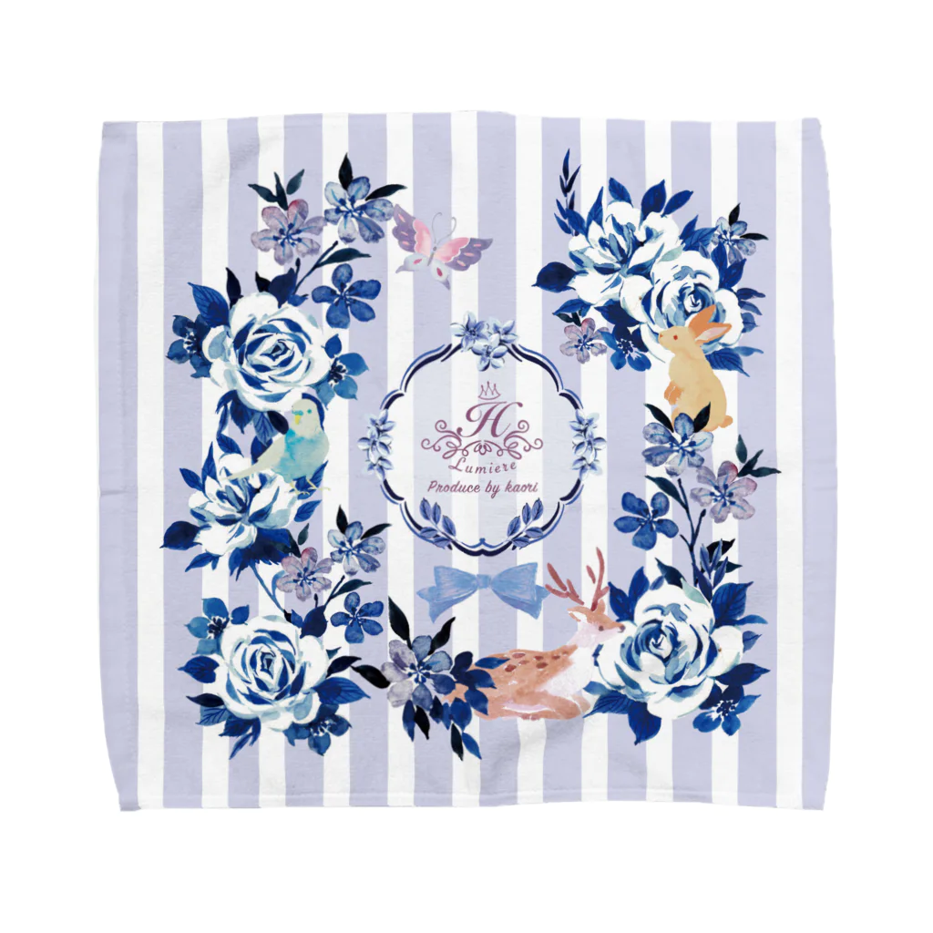 タカラベカオリ(オオカミイラストレーター)の貴婦人のハンケチH Towel Handkerchief