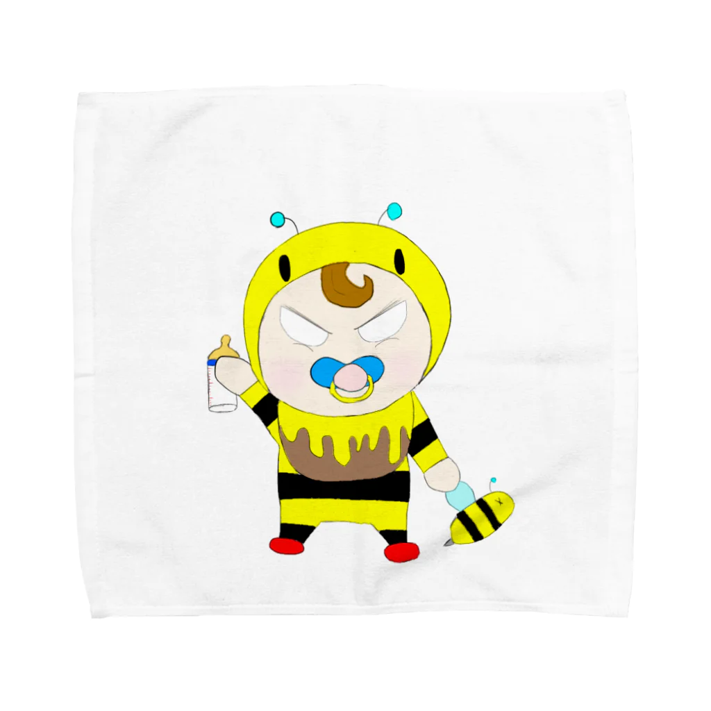 ぶんぶん🐝🧫のぶんぶんベイビー Towel Handkerchief