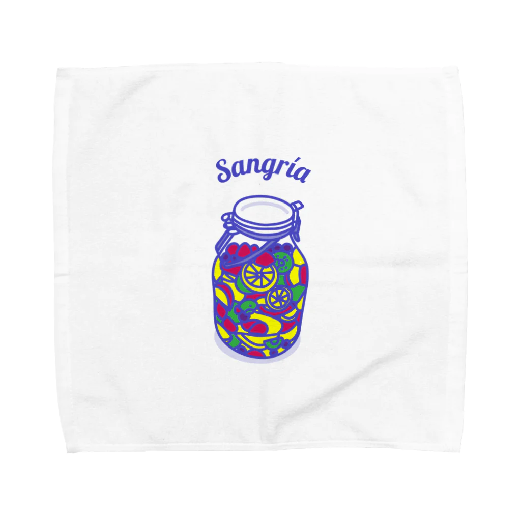 カッコーのお店のフルーツたっぷりサングリア Towel Handkerchief