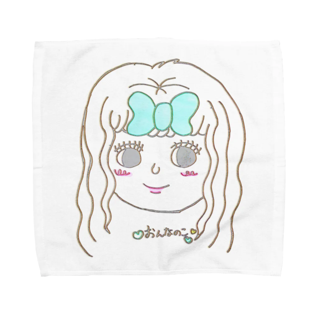 おてふき仙人のかわいいかわいいきょうこちゃん Towel Handkerchief