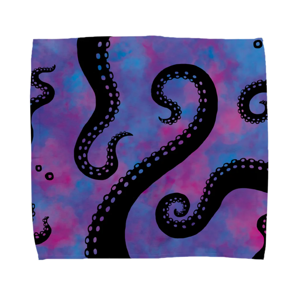 oba:obaの触手パープル Towel Handkerchief