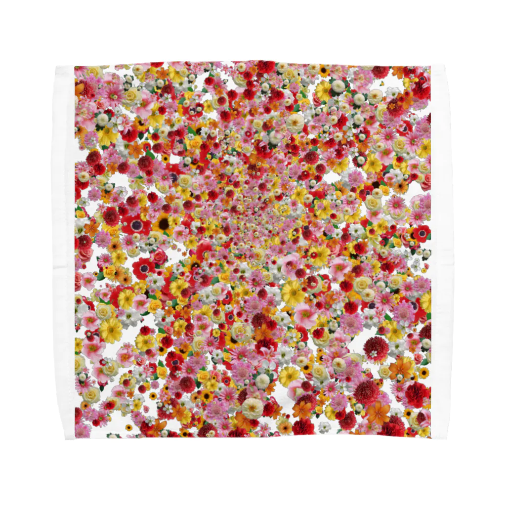 KAERUCAFE SHOPの花 Towel Handkerchief