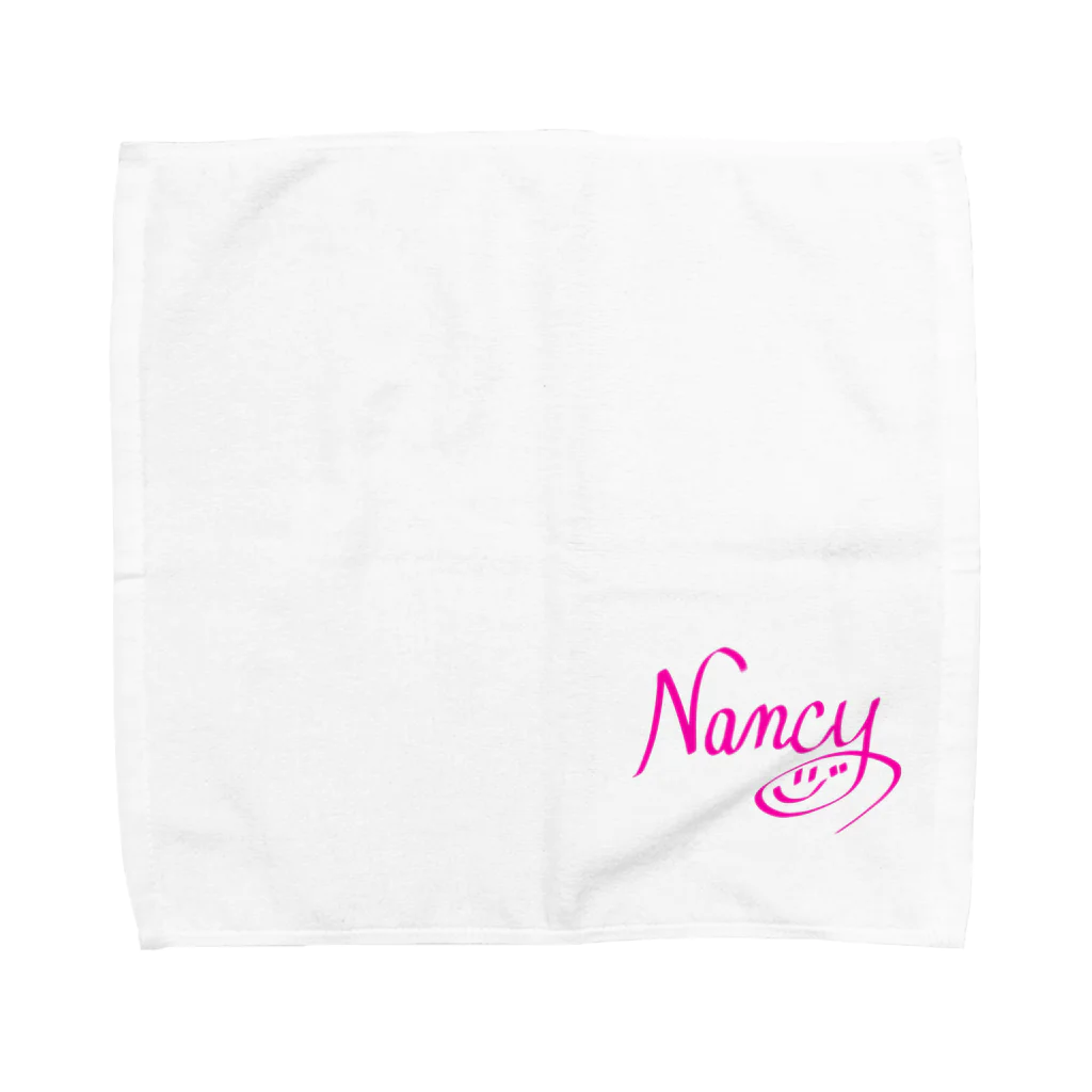 Nancyの自筆Nancy Towel Handkerchief