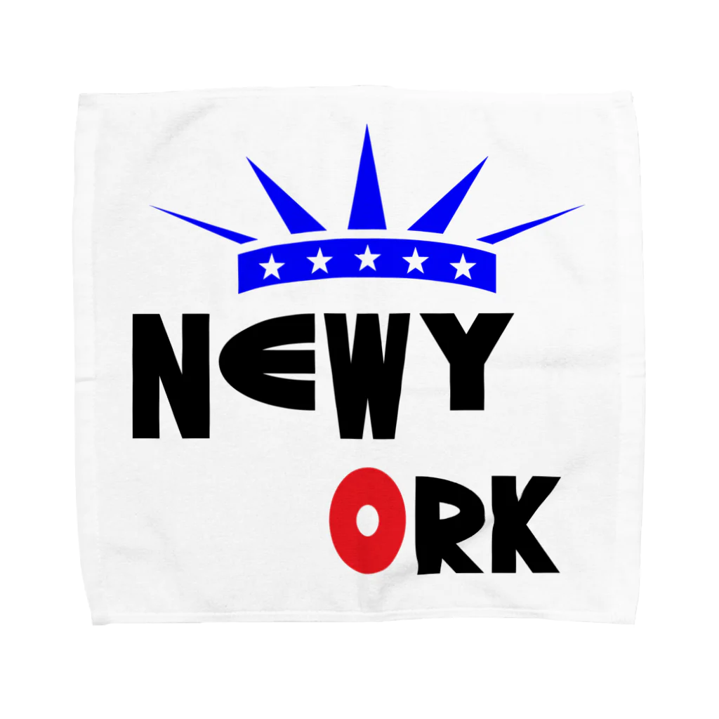 airabuwoのNEW YORK Towel Handkerchief