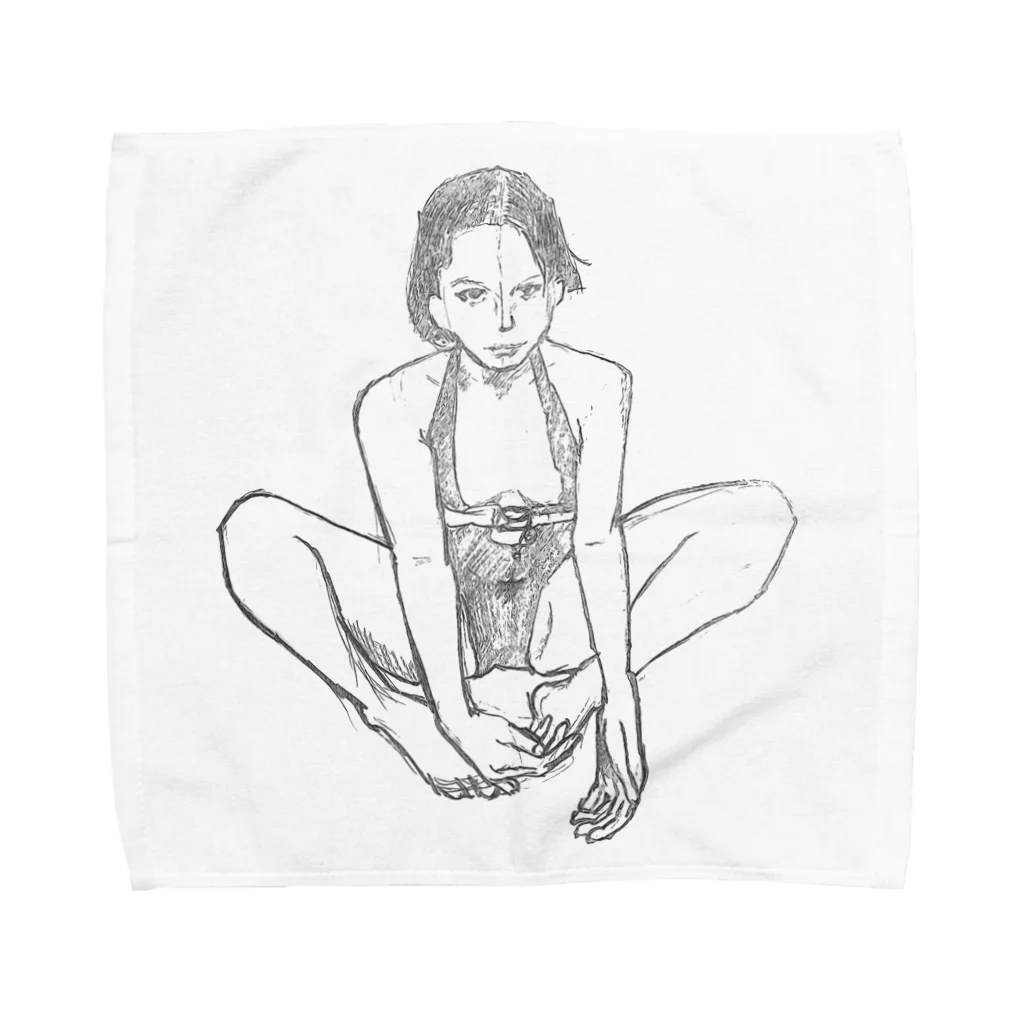 可愛い女の子職人vent4444の休憩 Towel Handkerchief