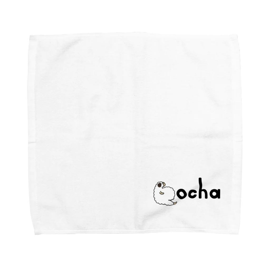 Pocha Storeのぽっちゃりなひつじ Towel Handkerchief