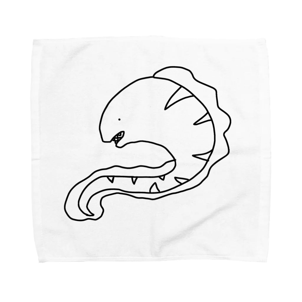 しょっぷのウツボくん Towel Handkerchief