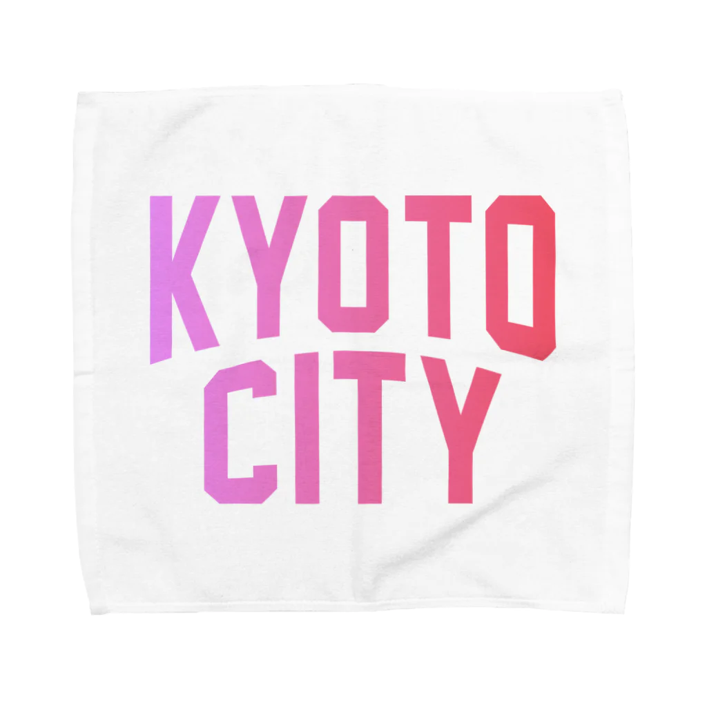 JIMOTO Wear Local Japanの京都市 KYOTO CITY タオルハンカチ