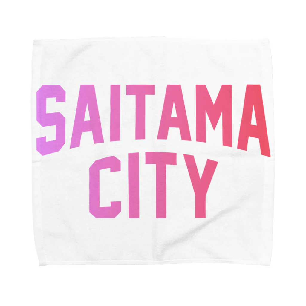 JIMOTO Wear Local Japanのさいたま市 SAITAMA CITY タオルハンカチ