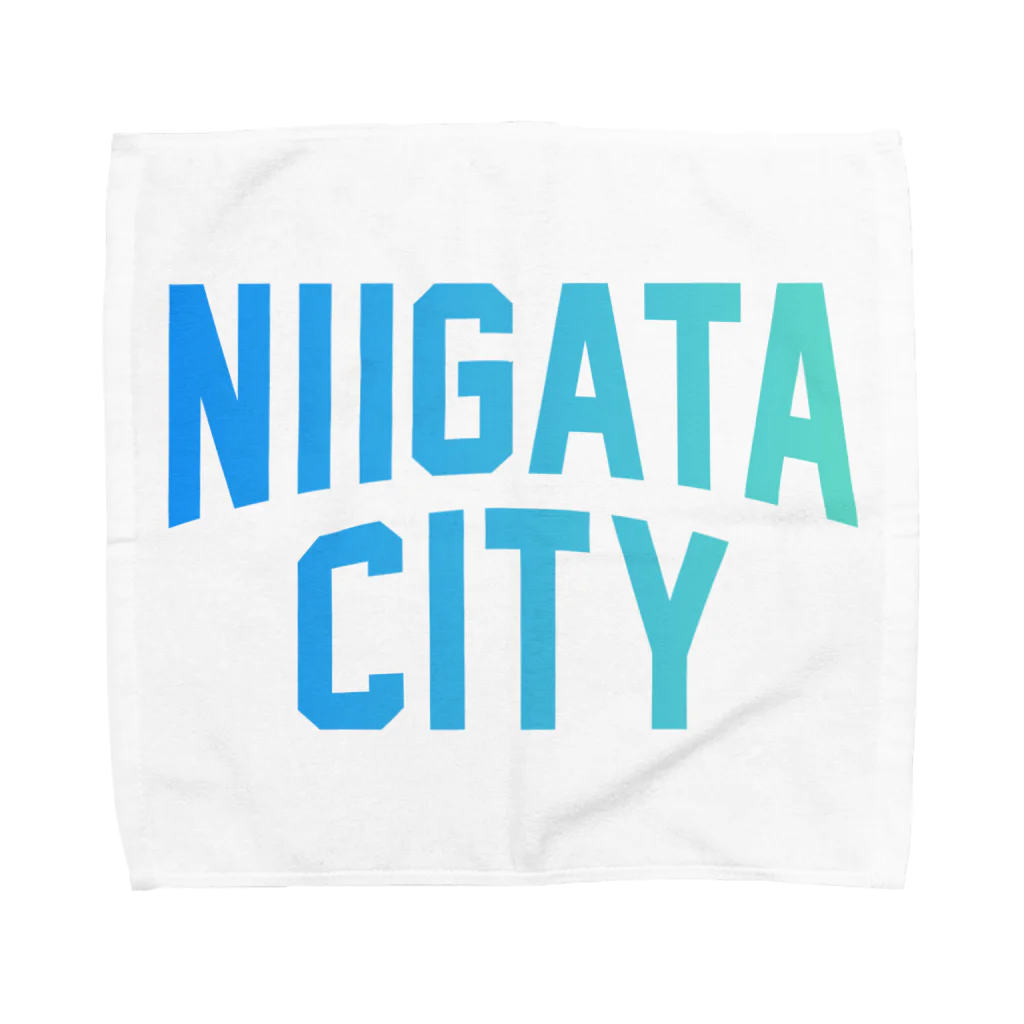 JIMOTO Wear Local Japanの新潟市 NIIGATA CITY タオルハンカチ