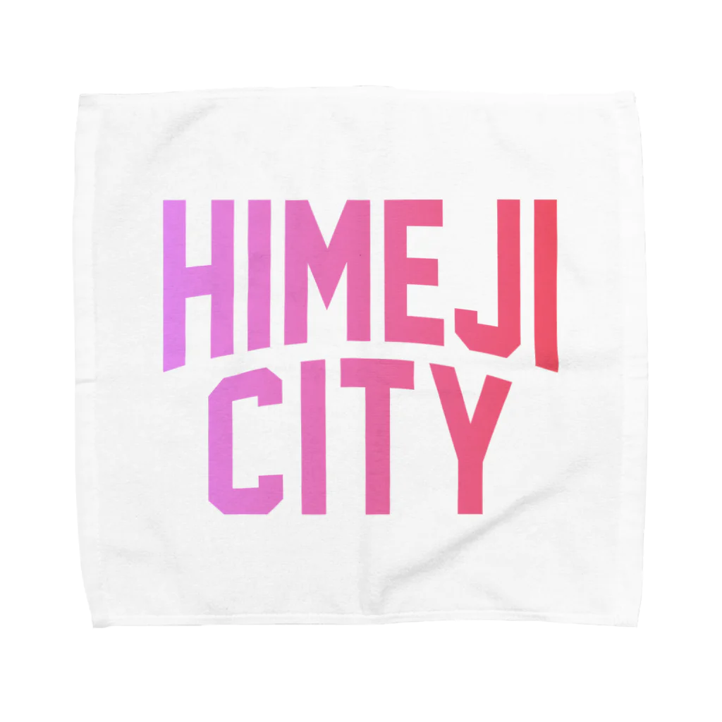 JIMOTO Wear Local Japanの姫路市 HIMEJI CITY タオルハンカチ