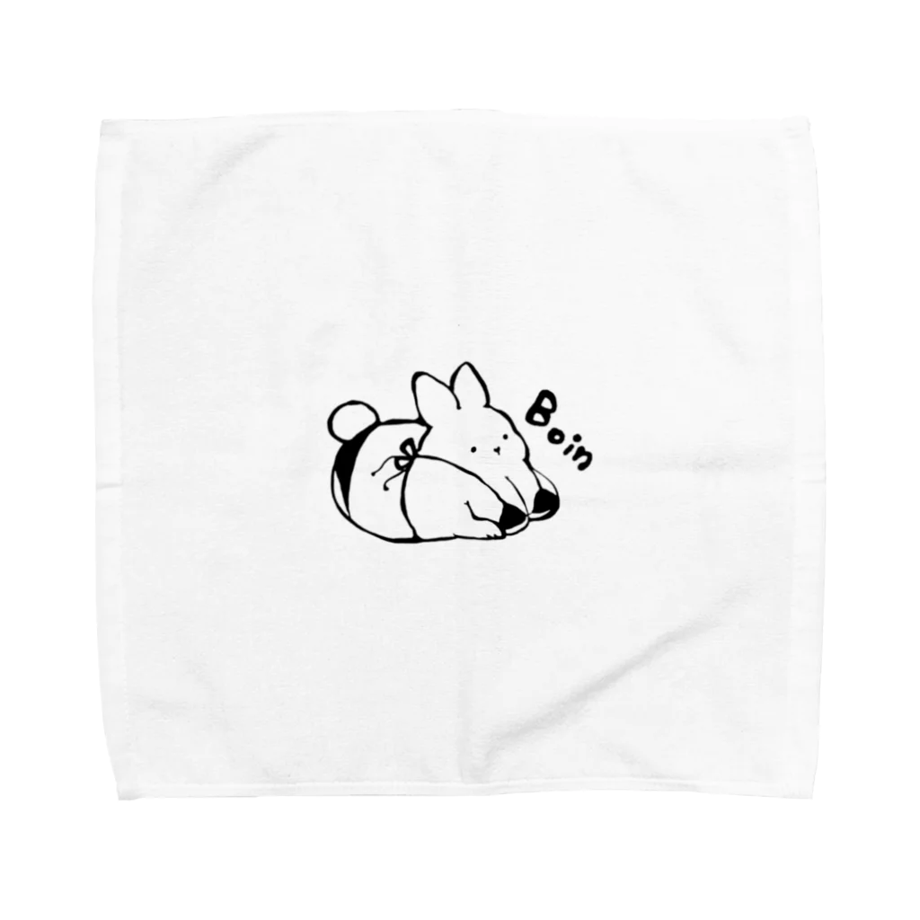 Yの字うさぎのBoinうさぱい Towel Handkerchief