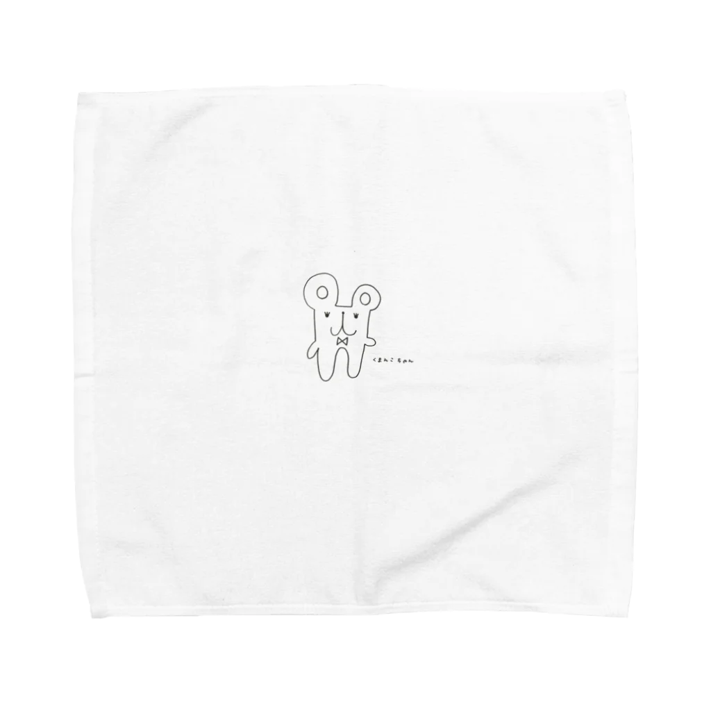 eto.kotoのくまんこちゃん Towel Handkerchief