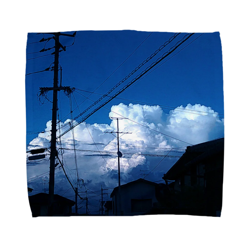 ちるまの店のモクモ雲 Towel Handkerchief