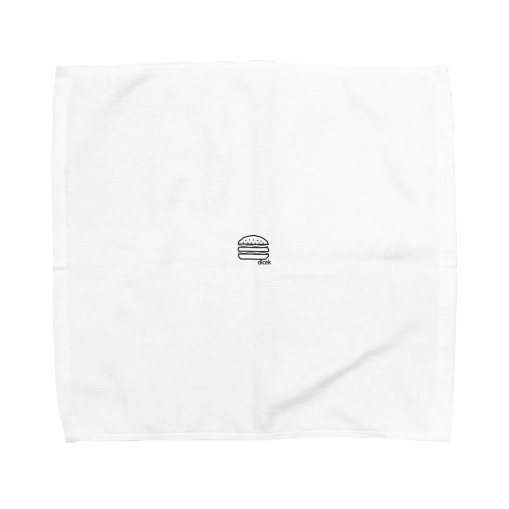 dicek clothingのdicekハンバーガー Towel Handkerchief