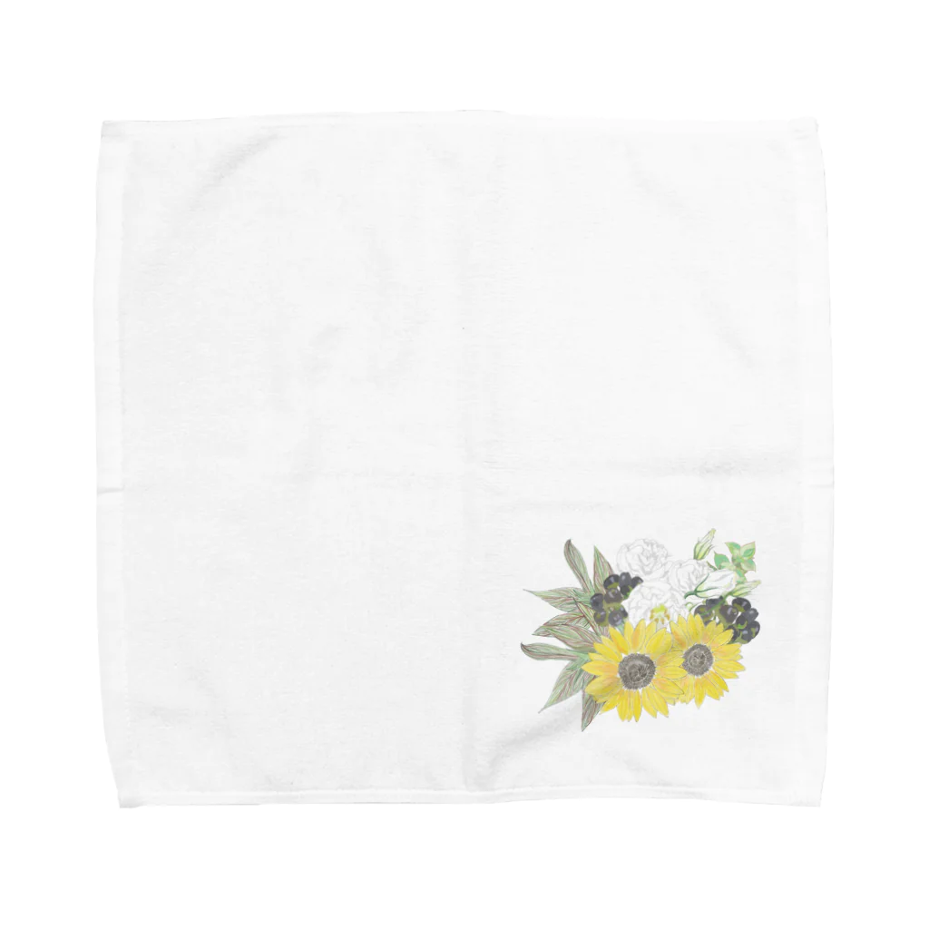 Manatsuの花を Towel Handkerchief