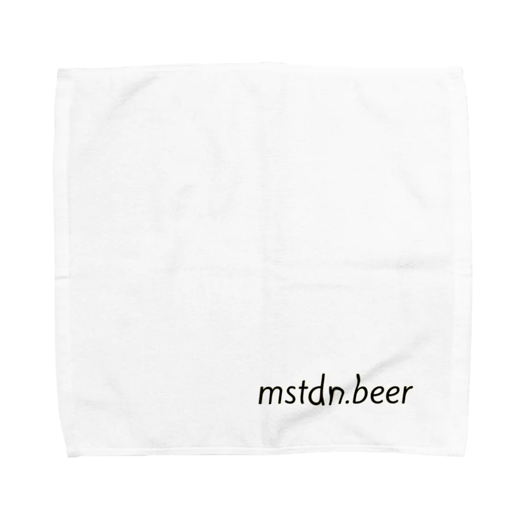 mstdn_beerのmstdn.beer タオルハンカチ