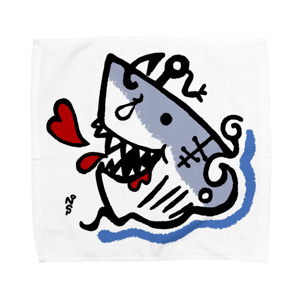 Nuttz16★ナッツ十六のホオジロー(ガブ) Towel Handkerchief