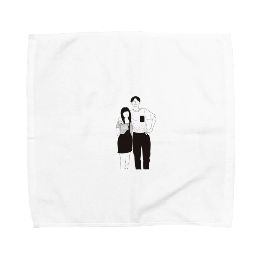 tokyomokaのcouple Towel Handkerchief