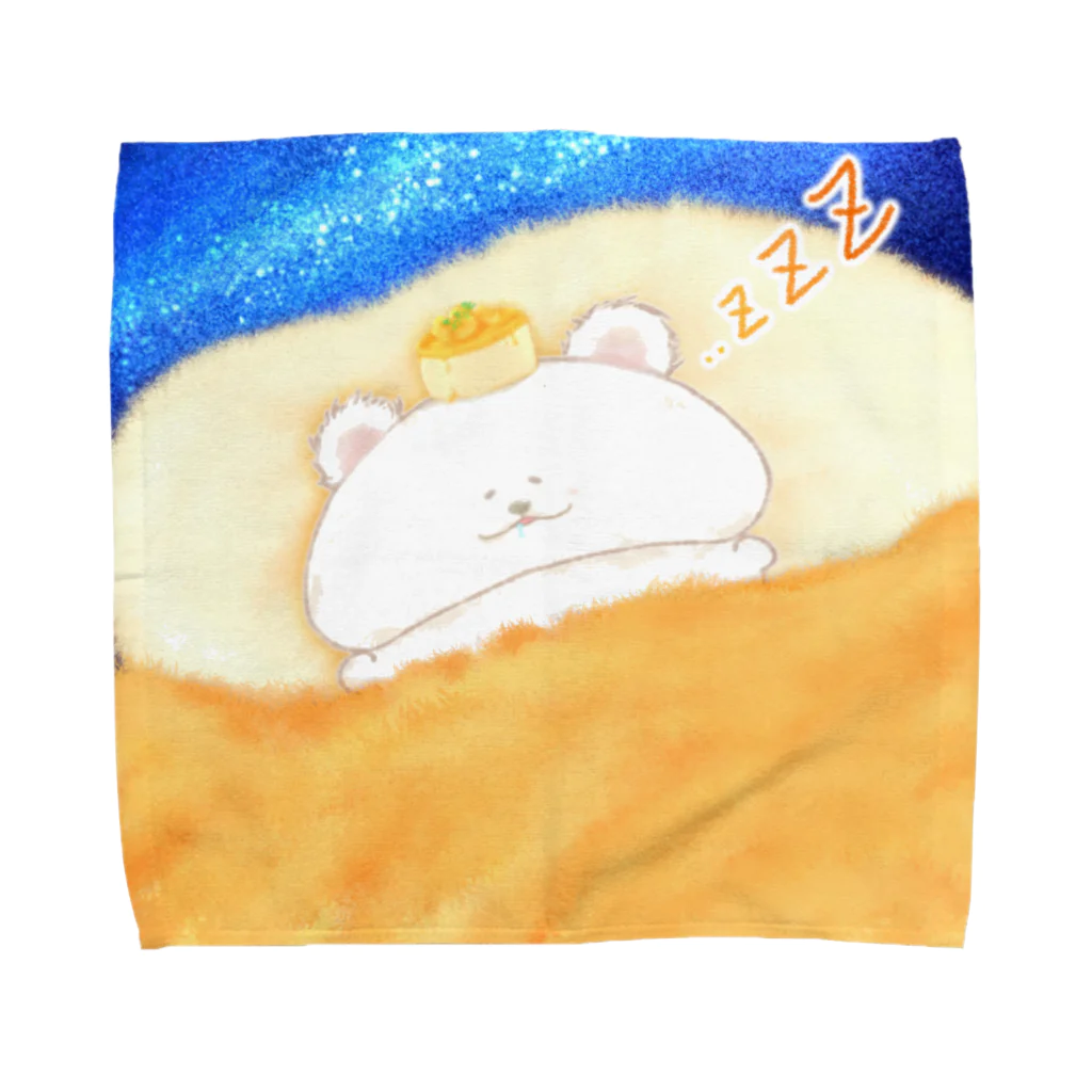 どるちぇ＊うさぎの《イラスト10》＊ゆめみるしろくま＊ Towel Handkerchief