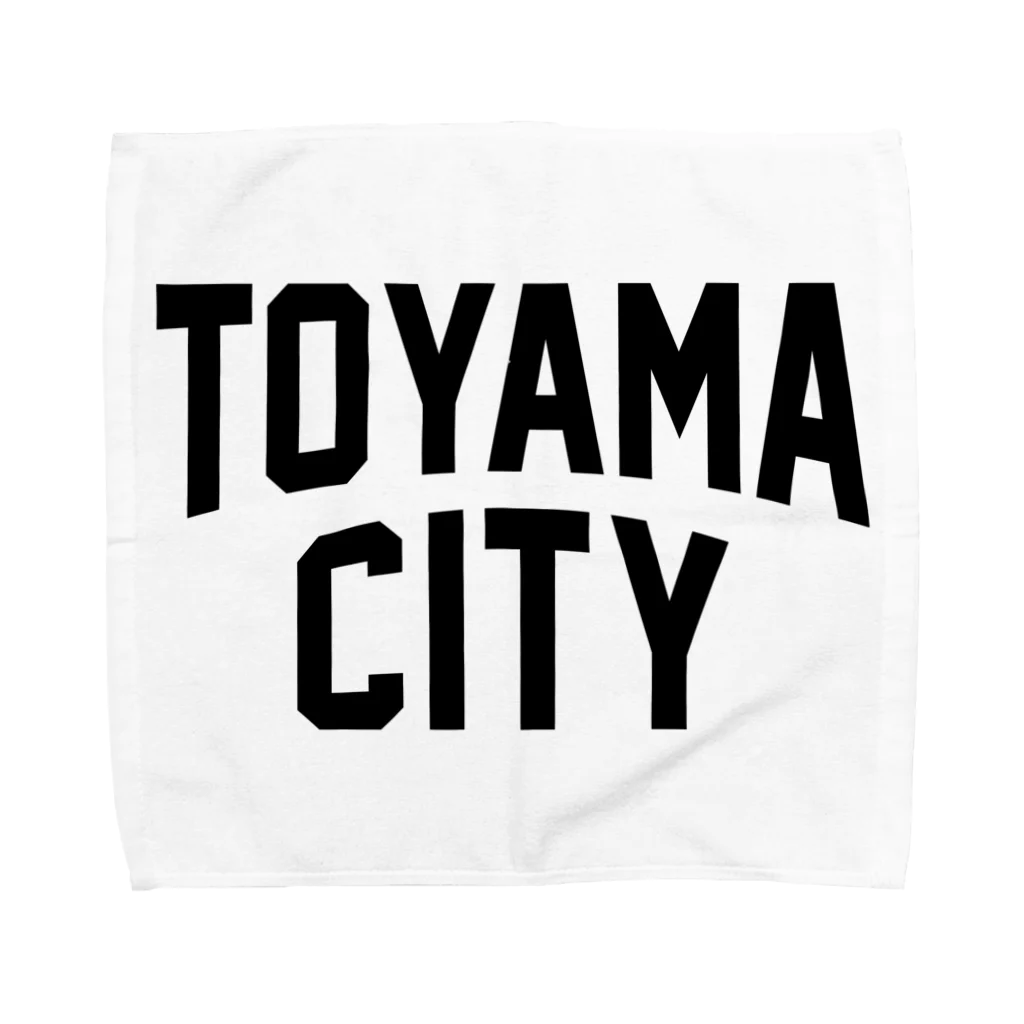 JIMOTO Wear Local Japanの富山市 TOYAMA CITY タオルハンカチ