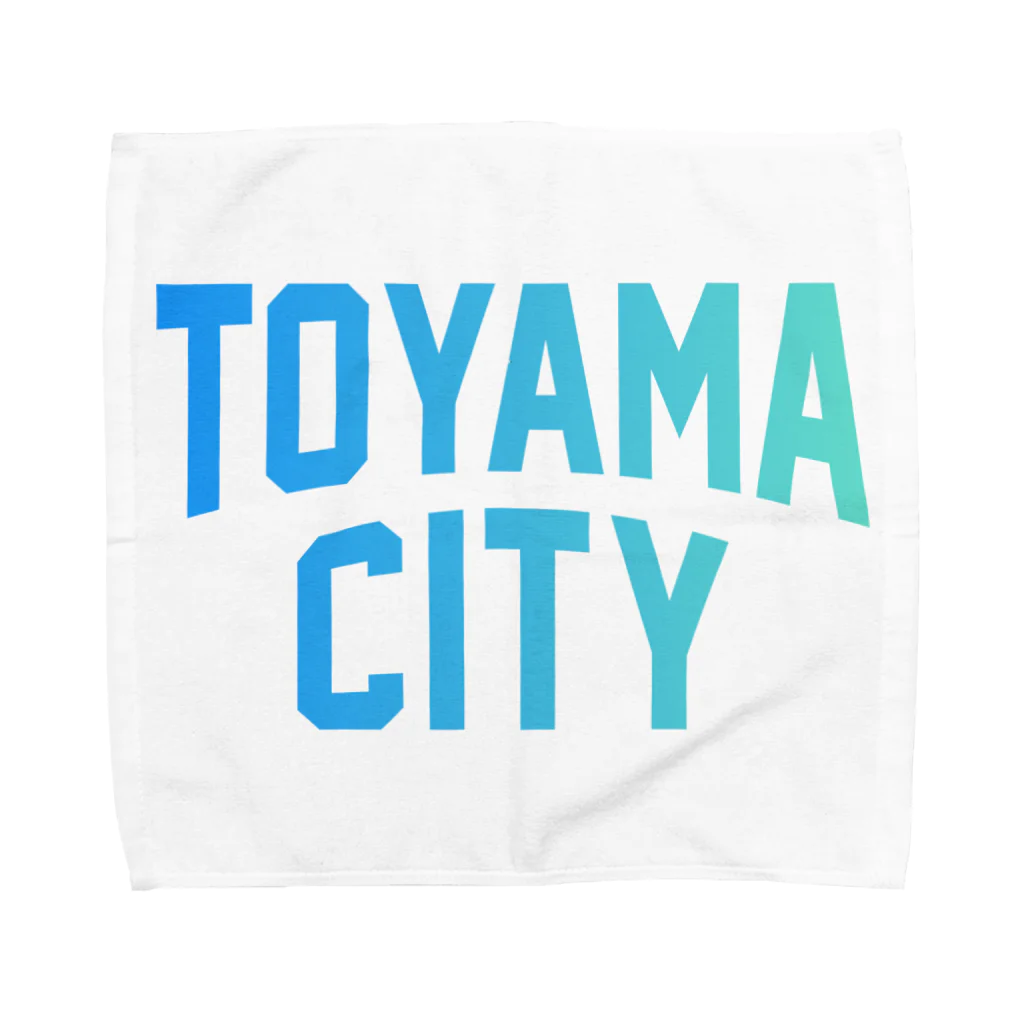 JIMOTO Wear Local Japanの 富山市 TOYAMA CITY タオルハンカチ