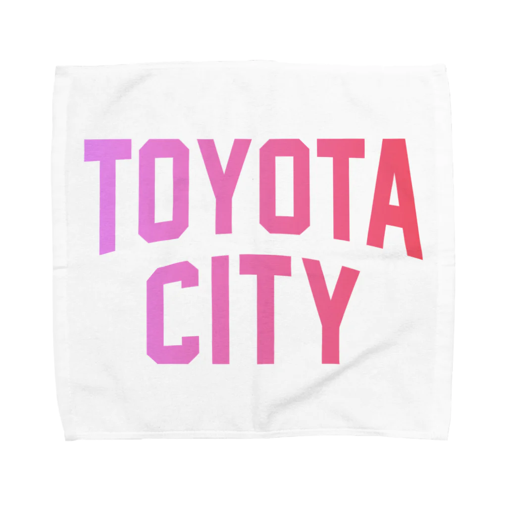 JIMOTOE Wear Local Japanの豊田市 TOYOTA CITY Towel Handkerchief