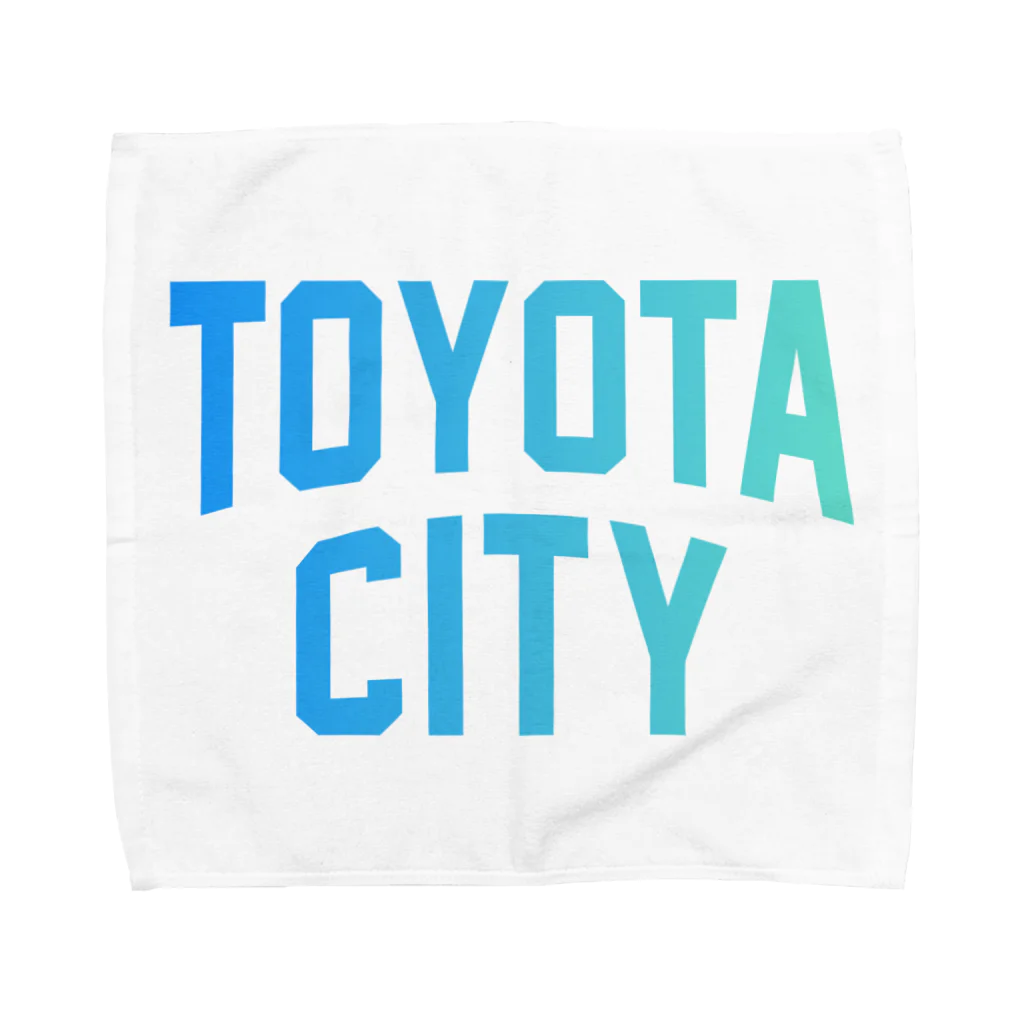 JIMOTO Wear Local Japanの豊田市 TOYOTA CITY タオルハンカチ