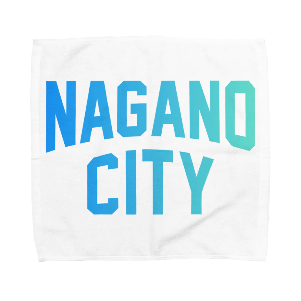 JIMOTO Wear Local Japanの長野市 NAGANO CITY タオルハンカチ