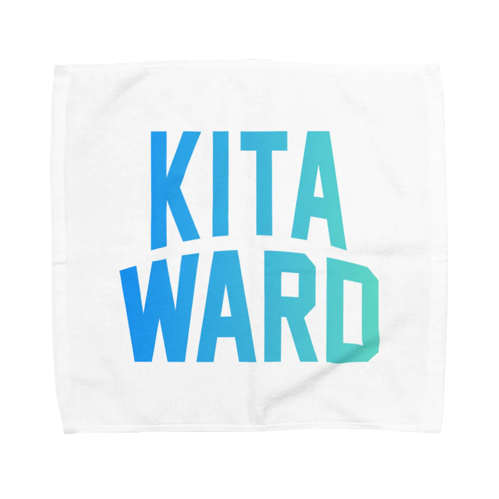 JIMOTOE Wear Local Japanの北区 KITA WARD Towel Handkerchief