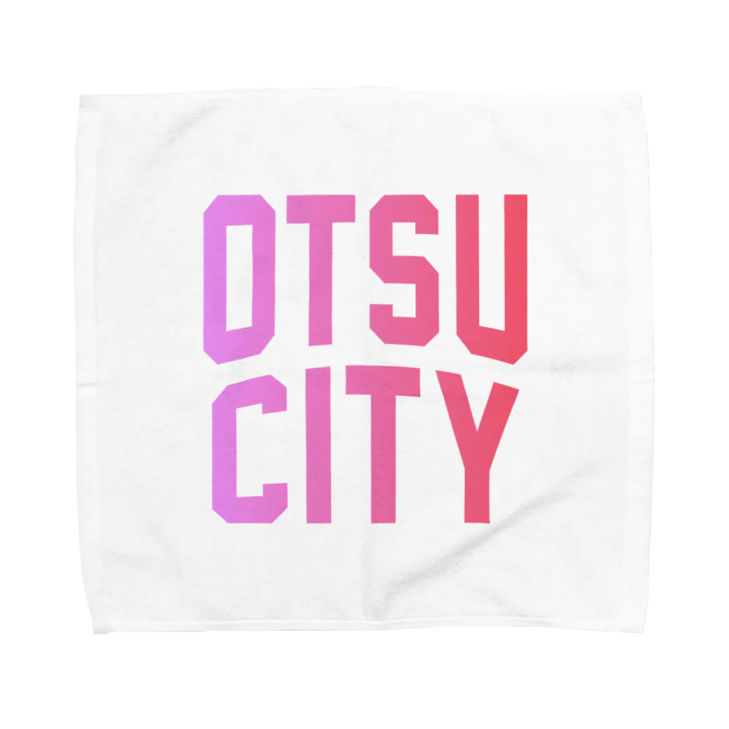 JIMOTO Wear Local Japanの大津市 OTSU CITY タオルハンカチ