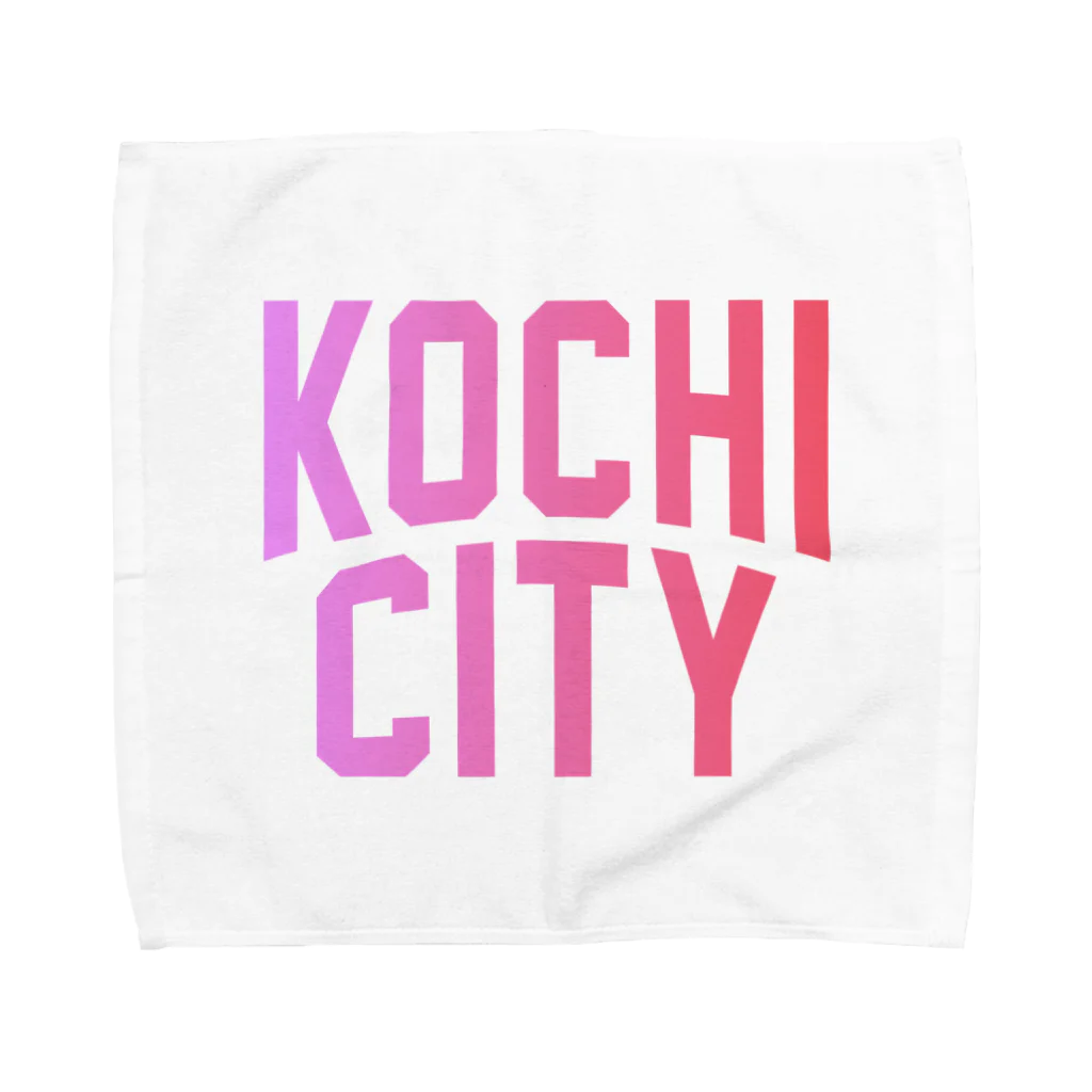 JIMOTOE Wear Local Japanの高知市 KOCHI CITY タオルハンカチ