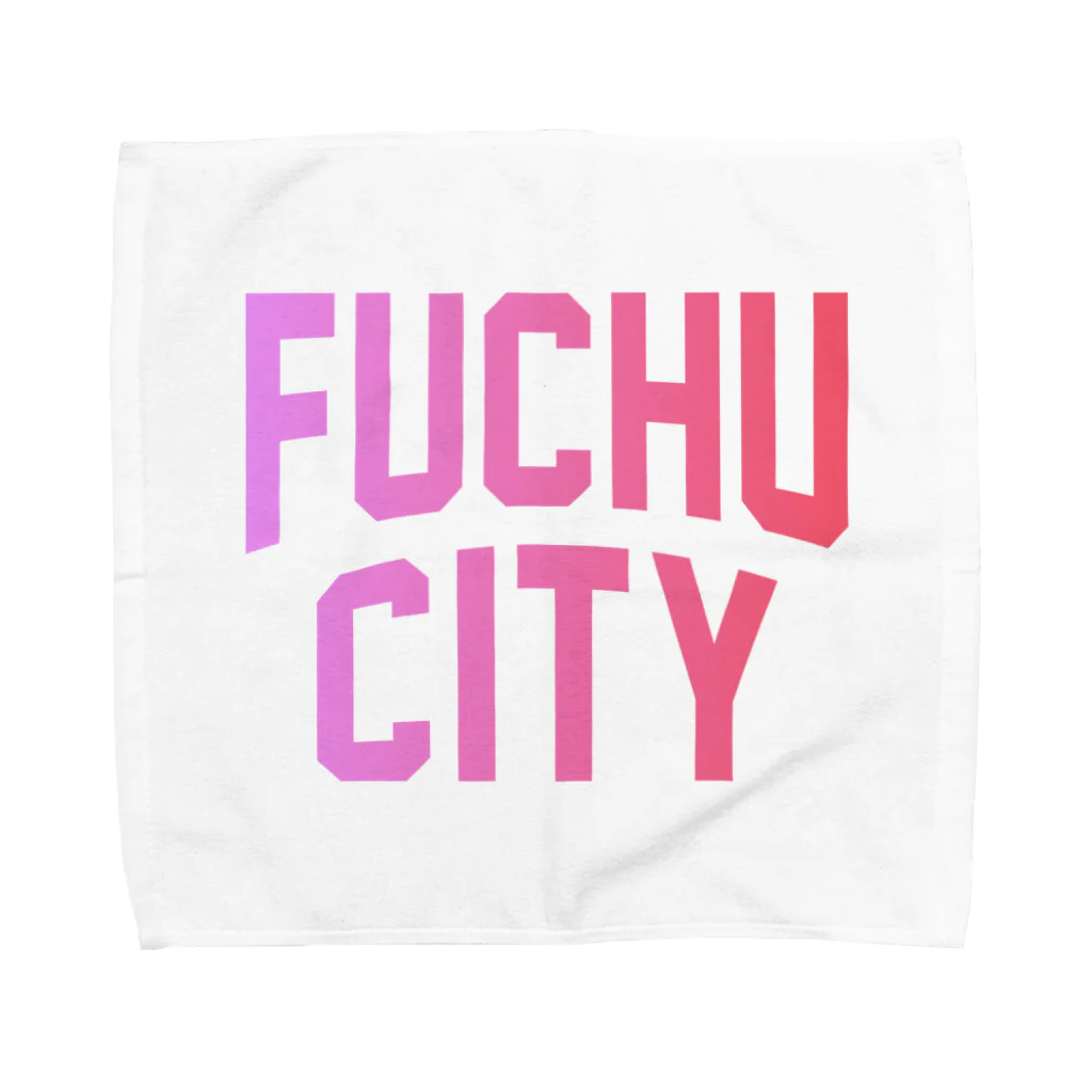 JIMOTO Wear Local Japanの府中市 FUCHU CITY タオルハンカチ