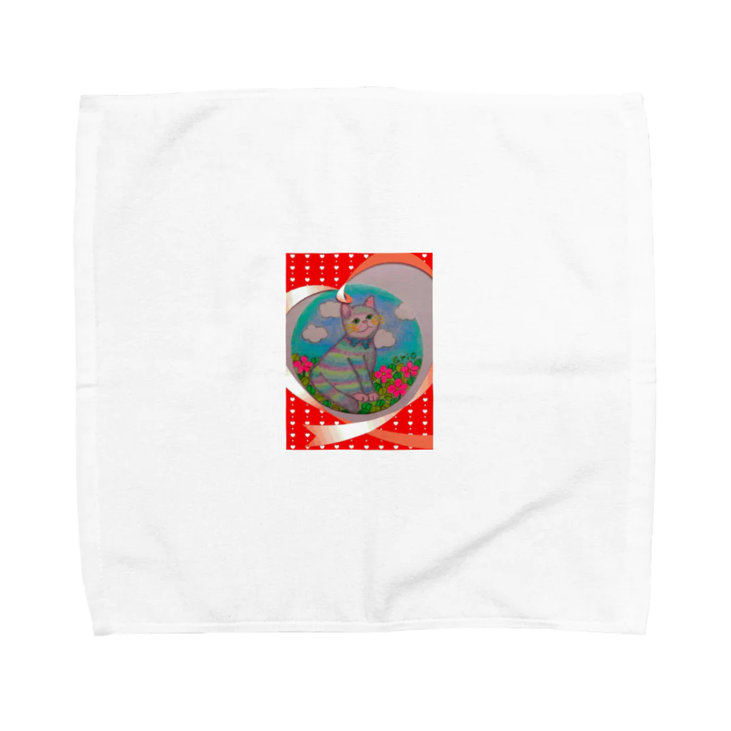 erio-絵莉和🍀のえりおの手描き絵グッズ♪ Towel Handkerchief