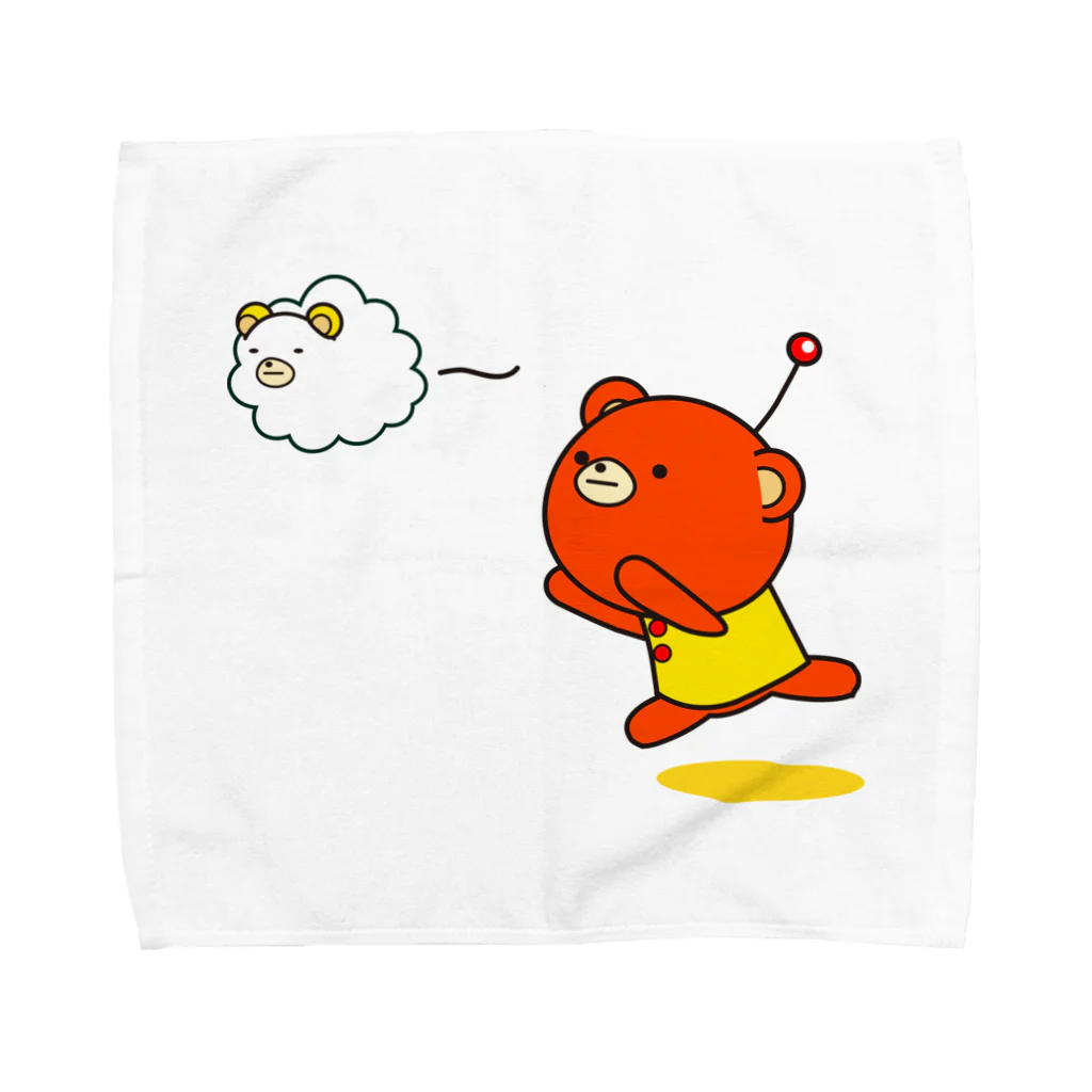 sunnyのsunnyともくもく Towel Handkerchief