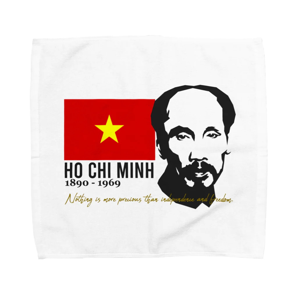 JOKERS FACTORYのHO CHI MINH Towel Handkerchief