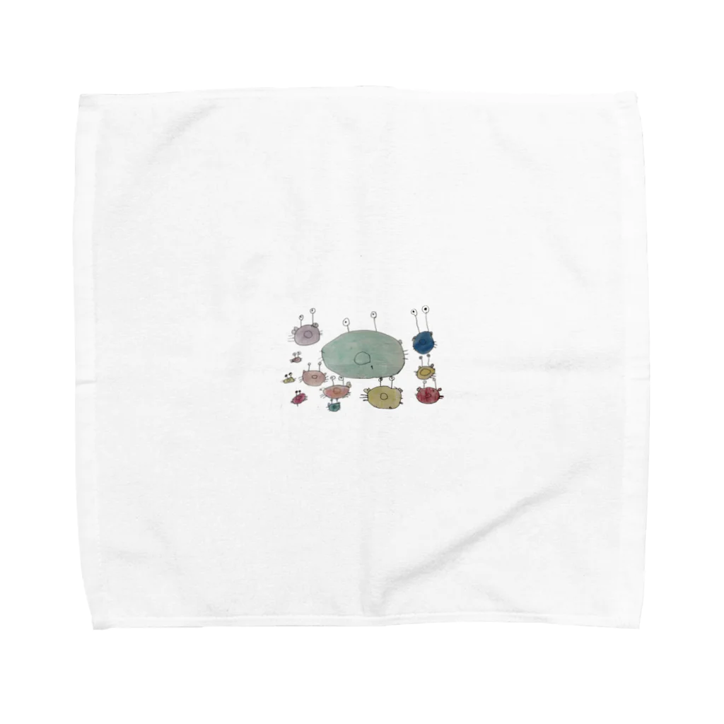 カツヌマ子のかに Towel Handkerchief