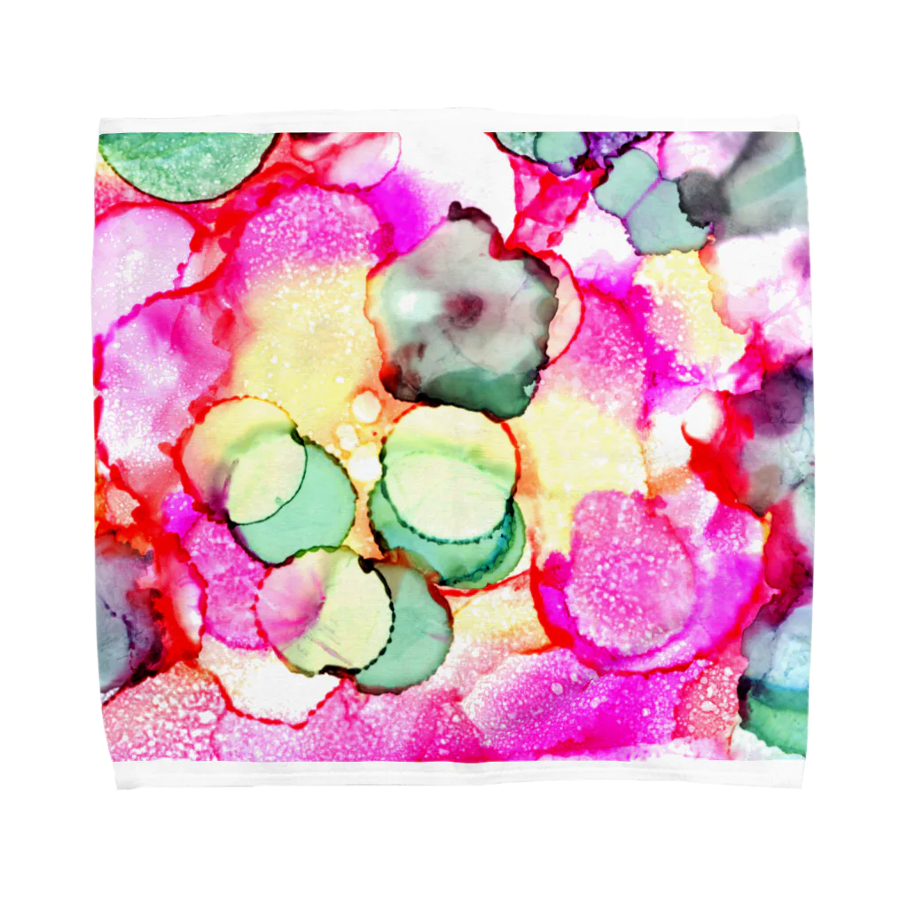 始季彩＠suzuriのFRUITY Towel Handkerchief