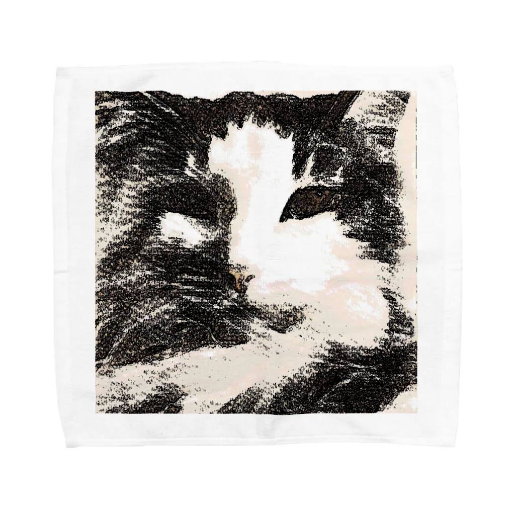 Healing FeelingのTHE CAT Towel Handkerchief