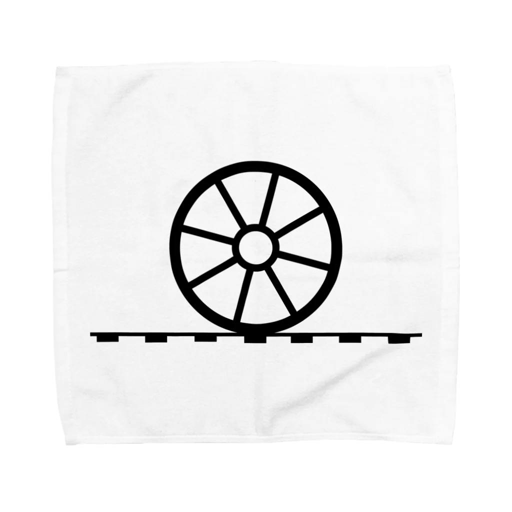 石川 佳宗の車輪3 Towel Handkerchief