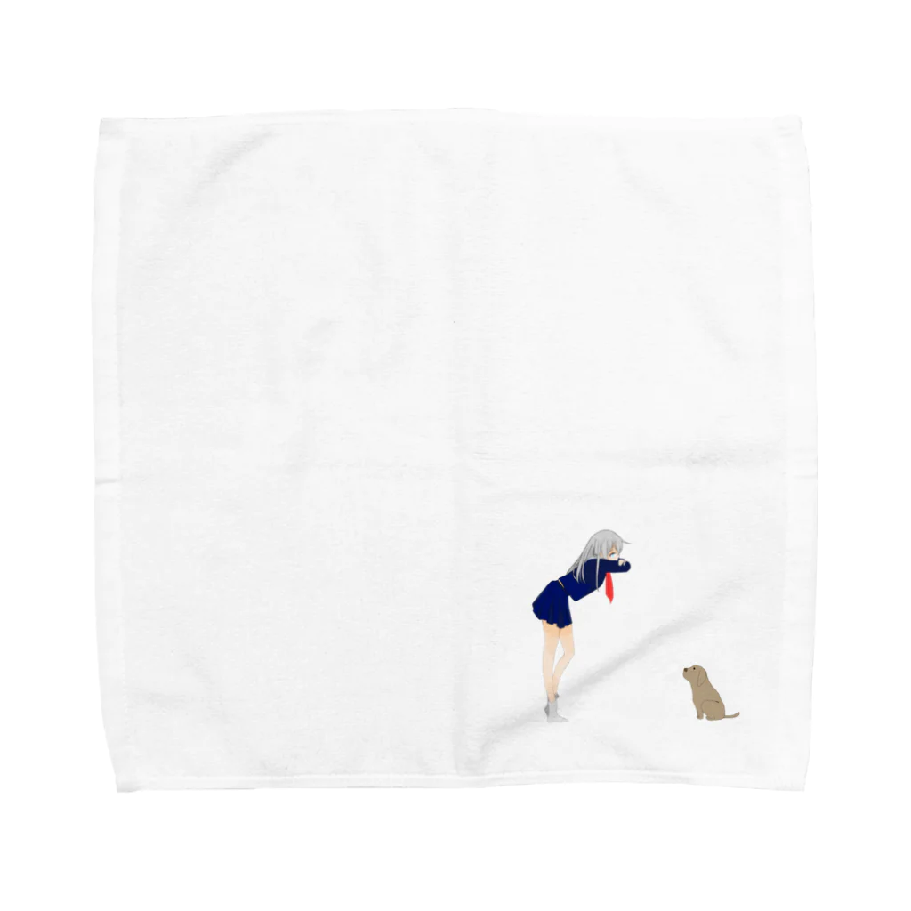 ミント🌿のセーラー服ちゃん君 Towel Handkerchief
