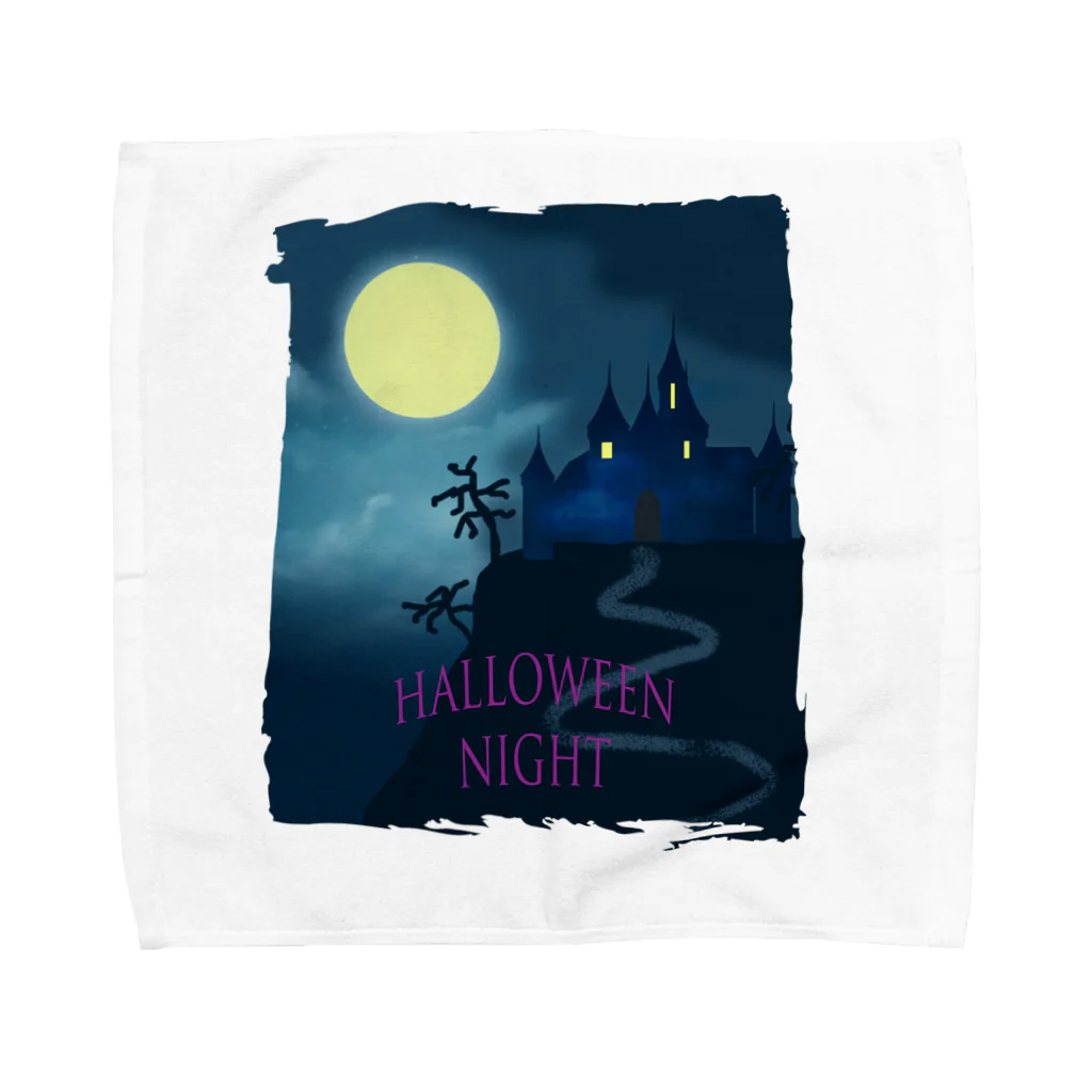 Yokokkoの店のHalloween night Towel Handkerchief