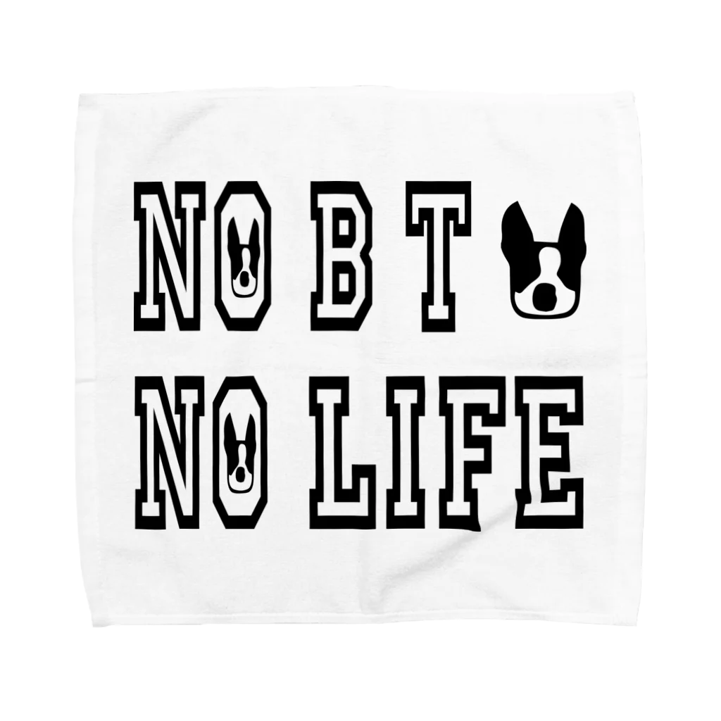 NICO25'S TIMEのNO BT NO LIFE 2 Towel Handkerchief