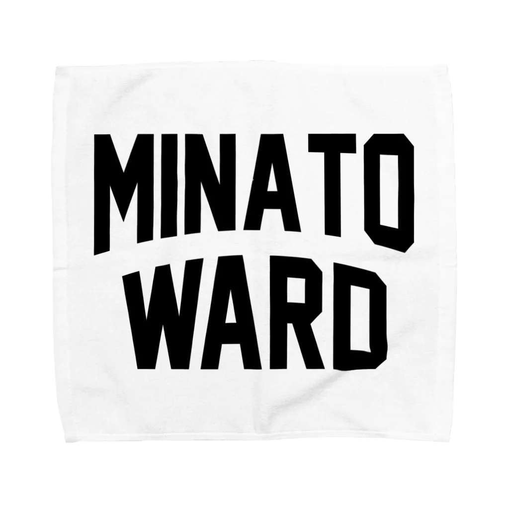 JIMOTO Wear Local Japanの港区 MINATO WARD Towel Handkerchief