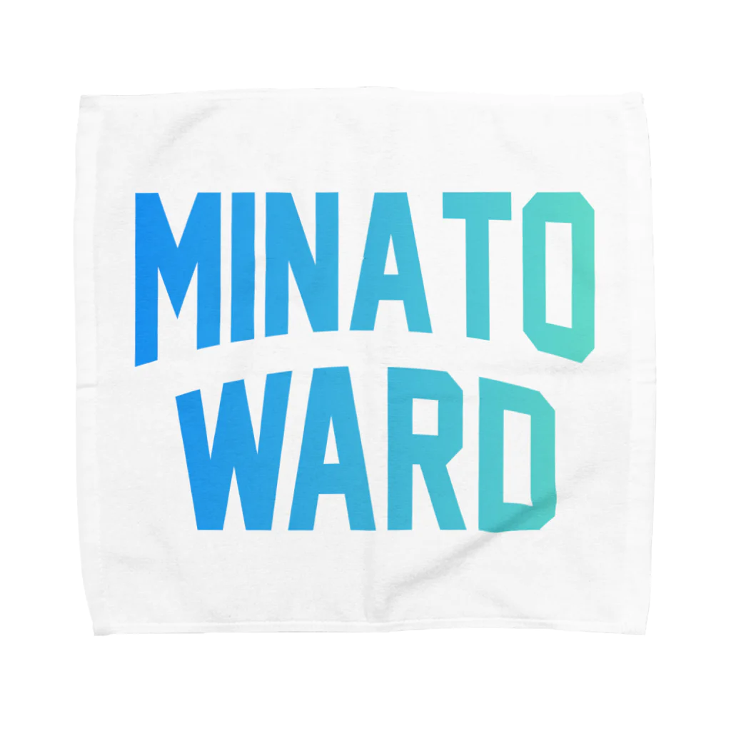 JIMOTO Wear Local Japanの港区 MINATO WARD タオルハンカチ