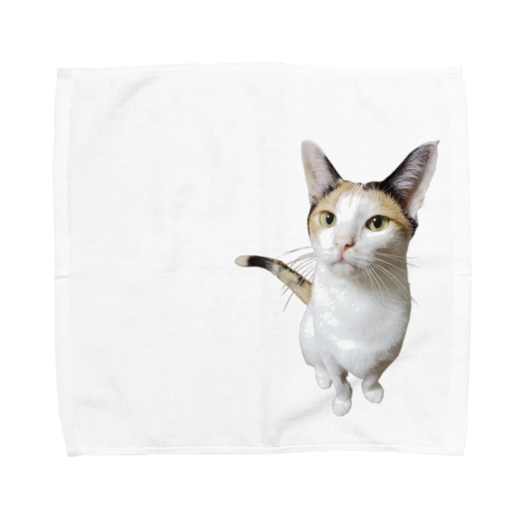 ちろりん村の三毛猫のなつめちゃん Towel Handkerchief