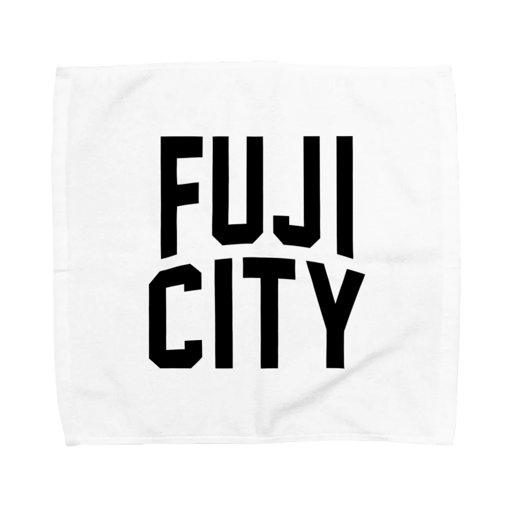 JIMOTO Wear Local Japanの富士市 FUJI CITY タオルハンカチ
