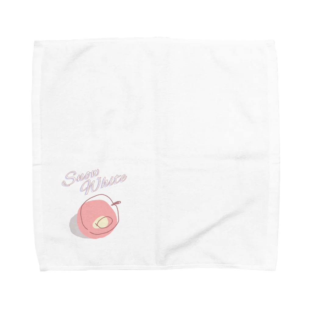 そでの店のスノーホワイト Towel Handkerchief