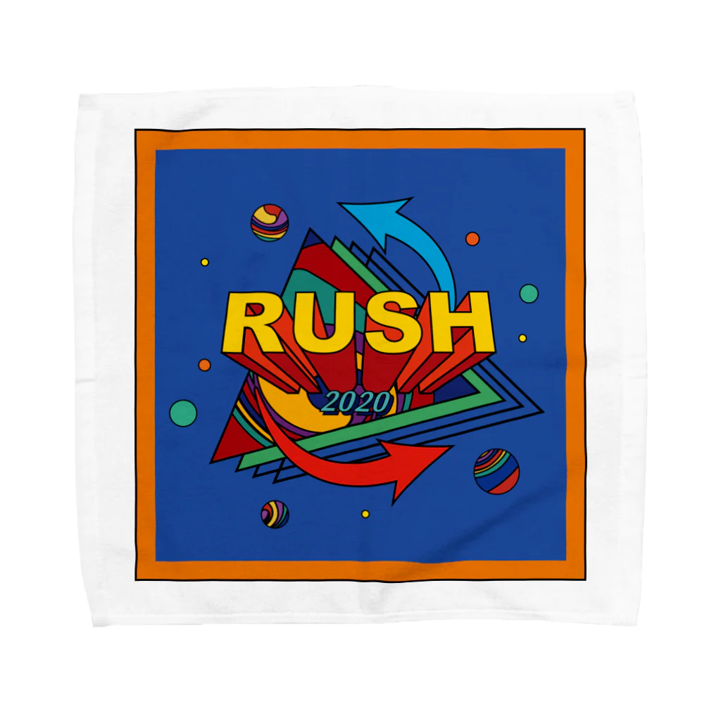 多摩美硬式テニス部フリーマーケットのRUSH Towel Handkerchief